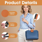 4 Pack Bag Handles Wrap, Purse Handle Covers, Handbag Handle Wrap Covers, Leather Luggage Handles Wraps for Handbags for Shopping Travel