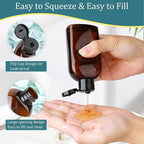 Cosywell Travel Bottles for Toiletries 4PCS 3.4oz/100ml Plastic Squeeze Bottles TSA Approved Travel Size Containers Leakproof Plastic Cream Jars Refillable Cream Lotion(Brown)