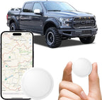 GPS Tracker Device for Car and Vehicles: Mini Hidden Magnetic no Subscription Trackers for Tracking Kids Elderly Vehicle pet - Real Time Location Track Devices no Monthly Fee for Android and iPhone