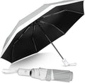 Windproof Travel Umbrella, Collapsible Umbrella Automatic Open Close Auto Small Compact Portable for Rain Sun Adult Women