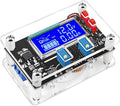DROK Voltage Boost Converter, DC 6-30V 5V Step Up to DC 7-32V 12V 24V 5A Adjustable Volt Regulator, LCD Power Supply Module Voltage Current Amp Display Transformer Circuit Board with Case