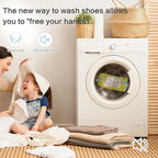 Shoe Washing Bag for Washing Machine, Laundry Shoe Bag For Washer And Dryer, Reusable Shoe Washing Bag for Sneaker (Yellow 1Pc)