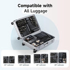 9 Set Packing Cubes for Travel, Gifts for Women Mom,Anti-Tearing Suitcase Organizer,OlarHike Vacation Essentials & Accessories for Cruise Ship