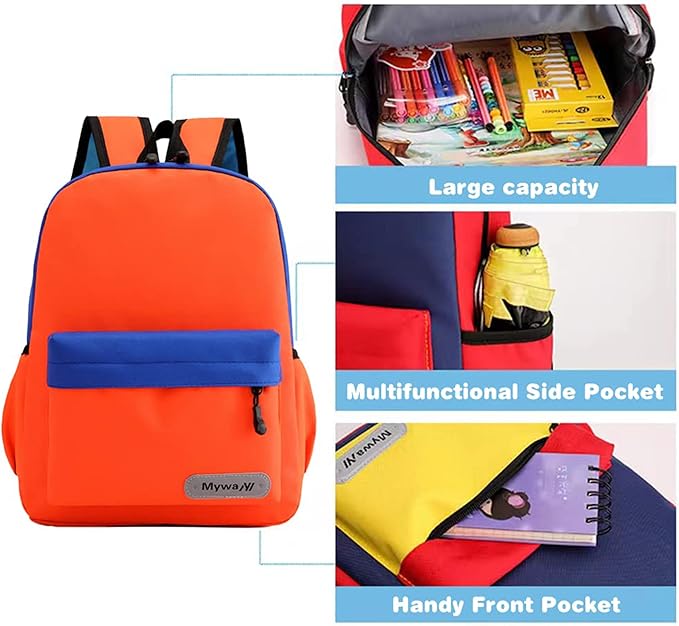 13 inch Kids Preschool Toddler Backpack Cute Cool Lightweight Daypack For Boys and Girls