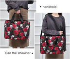 MNSRUU Laptop Bag for 15.6 inch Black Gothic Bats