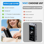 Silicone Case for Anker Prime Power Bank (26,250mAh 300W) Travel Protective Cover, Shockproof | Compact | Tactile Grip | Impact Protection for Anker Power Bank (300W), LCD Display Visible (Black)
