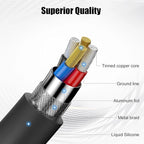 Cveael Car Carplay Cable, 3FT USB A to Lightning Cable Compatible for iPhone 14 13 12 11 Pro Max XR XS X 8 7 6 Plus SE iPad Charger Car Charging Cord (Black)