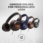ARTIX Over Ear Headphones Wired with Microphone and Volume Control, Foldable Noise Isolating Headset with Deep Bass for School, Laptop, Computer, Chromebook, Tablet, Travel (3.5mm Jack)