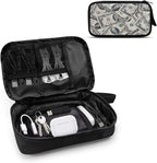 Dollar Print Electronics Organizer Waterproof Cable Organizer Bag, Shockproof Cord Storage Bag, Travel Essentials for Electronics Items/USB/SD/Charger
