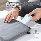 AsperX 2-Pack 10000mAh USB C Output Portable Charger Power Bank Fast Charging, Portable Phone Charger External Battery Pack for iPhone, Android, Google LG and Heated Vest