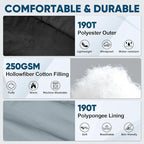 PTEROMY Sleeping Bags for Adults, Lightweight and Machine Washable, Water Resistant Backpacking Camping Sleeping Bag for Warm Cold Weather, Camping Essentials for Hiking Travel