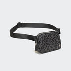 Pander Everywhere Belt Bag for Women, Fashion Waist Packs, Crossbody Bags with Adjustable Strap (Grey Leopard)