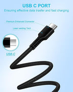 iPhone 17e Charger Cable 10 Feet for Apple 17 Air 16e 16 15 Pro Max/Pro/Plus, Android Charger Cable 10Ft, USB A to USB C Fast Charging Cord Car Play Moto Usbc Power Wire with Usba End Car Carplay