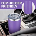 20 oz Tumbler with Lids and Straws, Stainless Steel Insulated Travel Coffee Mug, Double Wall Vacuum Insulated Tumblers, Powder Coated Coffee Tumbler for Cold & Hot Drinks (Mix Color-2, 4 Pack)