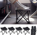 Ripeng 4 Pcs Portable Airplane Travel Foot Rest, Folding Camping Stool, Under Desk Foot Rest at Work for Long Flight, Home and Office Outdoor Hiking Fishing with Carry Bag