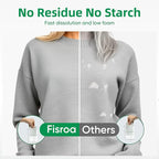 Travel Laundry Detergent Sheets Fisroa 120 Loads Eco-friendly Washing Detergent Sheets Plastic-Free Fresh Linen Scent Liquidless Laundry Strips for Camping Dorm