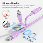 10ft iPhone Charger, [Apple Certified] Long Apple Charging Cord,10 Feet Original Lightning to USB Cable,10 Foot iPhone Charging Cable for iPhone 14 Pro Max/14/13 Pro/12 Mini/11/XS/XR/8/7/6S/5/SE,iPad