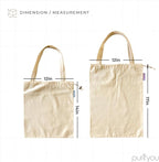 purifyou Set of 9 Mini Tote Bags with Drawstring, Reusable Organic Cotton Canvas Bags for Grocery Shopping, Dry Goods, Beach Essentials, Storage, and Travel, Washable (Large, XL)