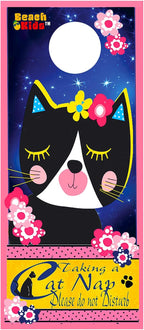 SANRIO Kuromi Neck Pillow and Blanket Set - Bundle Kuromi Travel Neck Pillow, Kuromi Fleece Blanket, Stickers, More | Kuromi Travel Accessories