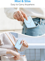 golioklsy for Magsafe Portable Charger,10000mAh Power Bank with Type-C 20W PD Fast Charging, Lightweight and Slim, LED Display for Magsafe Battery Pack for iPhone 17/16/15/14 All Series, Blue