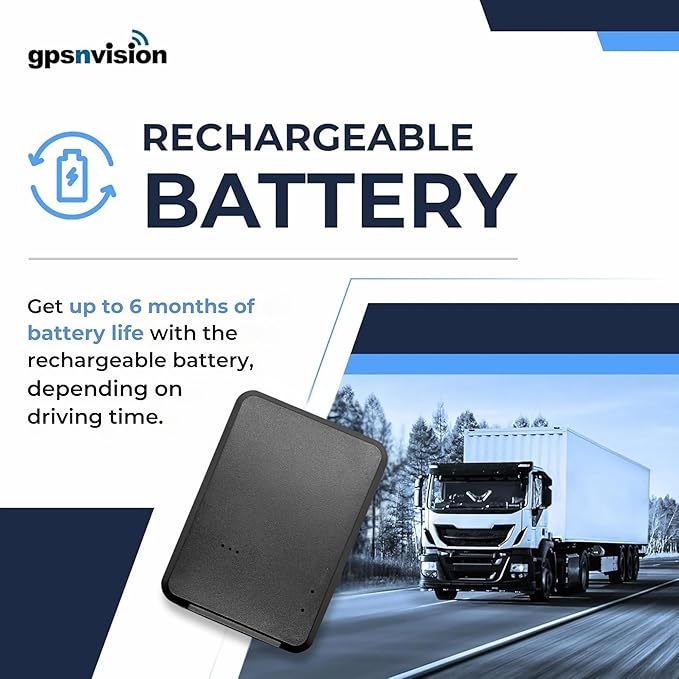 GPS Tracker for Vehicles - Up to 6-Month Battery - Real Time GPS Car Tracker - Hidden Magnetic Tracking Device for Cars, Fleets, Trailers - Global Tracking w/Lifetime Support - Subscription Required