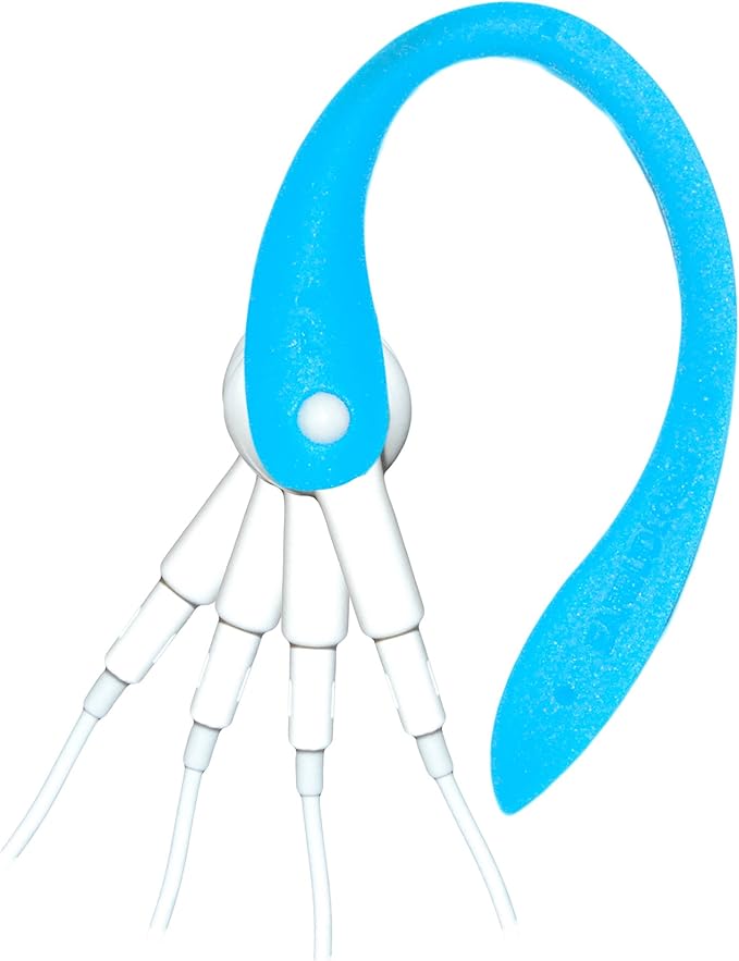 Flex - Compatible with Your Apple iPhone Wired EarPods | Attaches to Your Wired EarPods That Come Free with The Latest iPhone Models | (Blue)