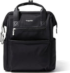 Baggallini Soho Backpack - Travel Laptop Backpack for Women - Lightweight Water-Resistant Luggage Bag, Black