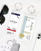 8 Pack Luggage Tags Travel Essentials & Cruise Essentials for NCL, Princess, Carnival, Royal Caribbean & Celebrity Cruise Ships by SEAVILIA