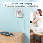 Fast Charger for iPhone 17 16 15 Charger Fast Charging 3Pack, 6+6+10ft USBC to USBC Cable Cord &20W Type C Block for iPhone 17/17 Air/17 Pro Max/17 Pro/16 15 Pro Max/Pro/Plus,iPad Pro/Air/Mini