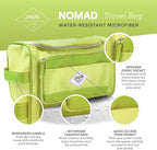 Convenience Kits International Women’s Super Premium 30 PC Travel Kit Featuring: Ensemble of Dove Travel-Size Hair Care and Body Products in Large Toiletry Bag (802) (Green)