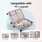 9 Set Packing Cubes for Travel, Gifts for Women Mom,Anti-Tearing Suitcase Organizer,OlarHike Vacation Essentials & Accessories for Cruise Ship