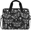 MNSRUU Laptop Bag for 15.6 inch Black Gothic Bats