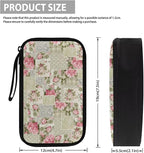 Roses Travel Cord Organizers Case Electronic Organizer Travel Cases Storage Bag Travel Cable Organizer Bag Pouch Electronic Accessories Carry Case for Cable Cord