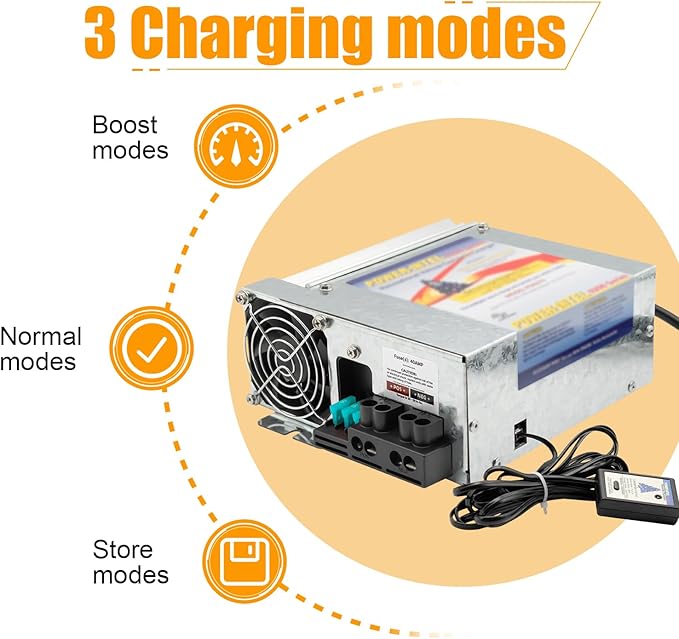 PD9280 RV Power Converter, 80Amp 120V to 12V RV Converter Charger 9200 Series Converter/Charger for RV Camper Caravans Trailer