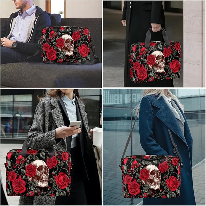 Cute Laptop Shoulder Bag for Women Men, Computer Laptop Bag Laptop Sleeve Case Laptop Satchel Briefcase Carrying Bag QA-1