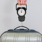 Portable Mini Luggage Scale 20kg Mechanical Spring Hanging Scale with Tape for Travel and Shipping Use