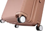 Jessica Simpson Countryside 21" Expandable 8-Wheel Spinner Carry On Luggage Suitcase, Mocha Mousse