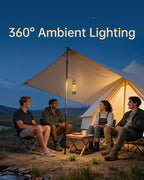 LED Camping Lights,Rechargeable Camping Lantern, 3-in-1 LED Lantern with 1000 Lumens, Led Lantern,Waterproof & Portable, SOS & 3 Light Modes for Emergency, Outdoor, Hiking, Power Outages,Night Walking