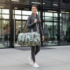 Lucky Travel Duffel Bags 85L, Gym Bag, Travel Bag & Large Duffle Bag for Men, Foldable Overnight Weekender Bags for Women & Men with Adjustable Shoulder Strap, Camo