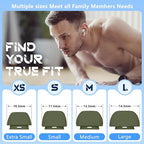 4 Pairs Replacement Ear Tips for AirPods Pro 2nd/1st Generation with Portable Storage Box & Cleaner Pen,Noise Reduction Holewith & Built-in dust Guard Screen,Silicone EarTips(Dark Green)