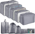 Packing Cubes for Travel-10 Set Luggage Organizer Bags for Family, Mesh Breathable Packing Cubes for Suitcases Durable Travel Essentials Bags Set