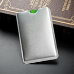 RFID Blocking Sleeve Anti Theft 4 Credit Card & 2 Passport Holder Wallet Pocket