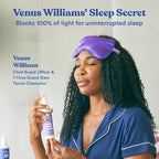 ASUTRA Silk Eye Pillow for Sleep, Purple - Filled w/Lavender Buds & Flax Seeds, Weighted Eye Mask, Meditation & Light Blocking Blindfold, Cooling Gel Mask Included