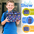 Lunch Box for Women Men & Adult, Insulated Lunch Bag, Cooler Reusable Cute Lunch Containers, Leak Proof and Waterproof Large Capacity lunch tote bags for Work, Travel, Picnic Outdoor and Beach