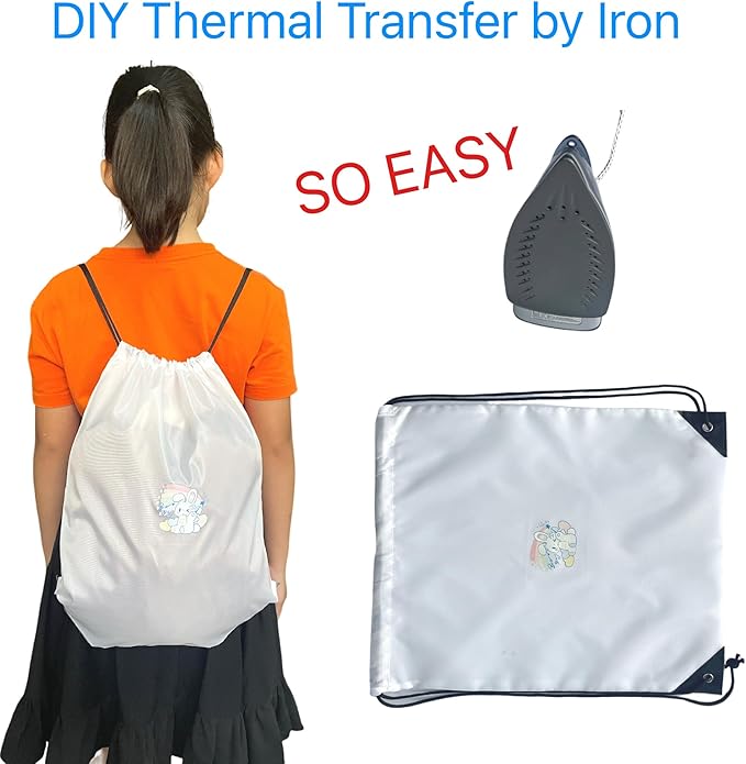 JohahaTim Drawstring Backpack Bulk 20 Pcs Draw String Backpack Bags DIY Gym Sports Traveling Yoga Cinch Bag Sackpack Drawstring (10 Color multi color)