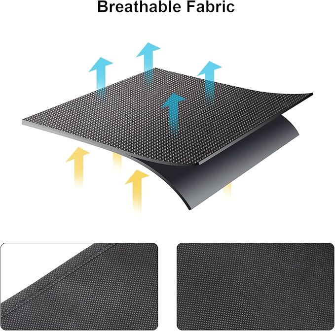 Syeeiex 40‘’ Suit Bag, Set of 16 Garment Bags for Hanging Clothes, Suit Covers Bags, Suit Bags for Closet Storage with Clear Window, Suitable for Suits, Shirts, Jackets, Sweaters, Winter Coat(Black)