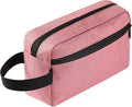 Icramsy Travel Toiletry bag Toiletry bag for women men Hanging Cosmetic bag Travel accessories for Women Men (Dusky pink)