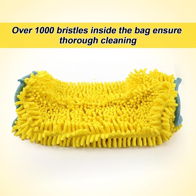 Shoe Washing Bag for Washing Machine, Laundry Shoe Bag For Washer And Dryer, Reusable Shoe Washing Bag for Sneaker (Yellow 1Pc)