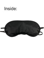 Eye Mask Sleep Masks Sleeping Mask Blindfold Eye Cover Team Building Games Party with Nose Pad and Adjustable Strap for Women Men Kids 4 Layers Black (150 Pack)