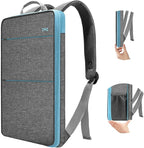 ZINZ Slim & Expandable Laptop Backpack Water Resistant Backpack Travel Backpack Compatible with MacBook Air/Pro/Neo 13-14 inch, XPS 13/14, Surface 13.5" and Most 13-14 Notebooks，G01BL01
